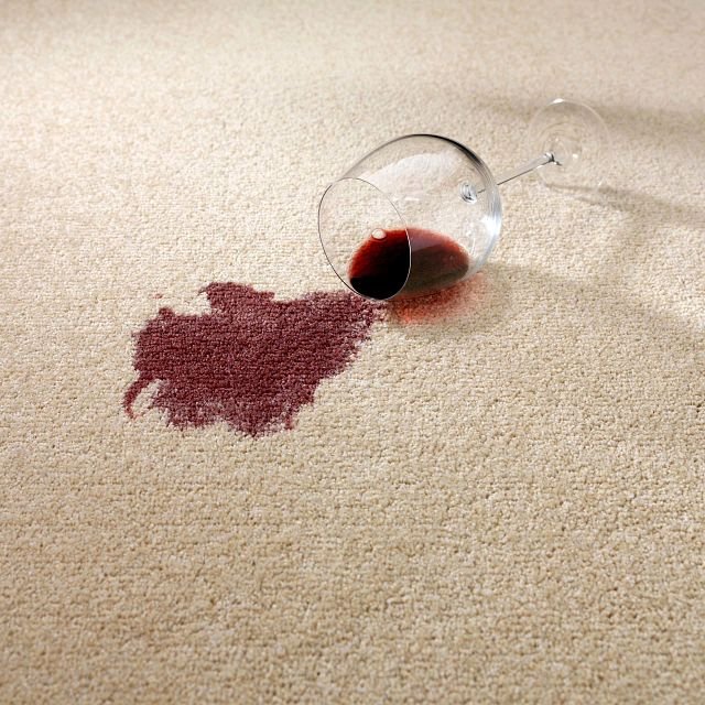 Wine Spilled on an Anything Goes Carpet